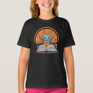Camiseta Borboleta, leitura
