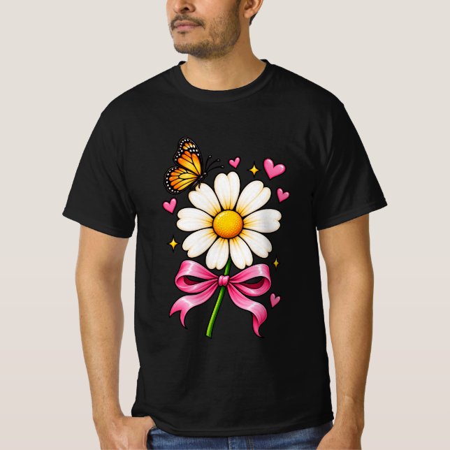 Camiseta Borboleta Margarida (Frente)