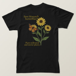 Camiseta Borboleta-monarca