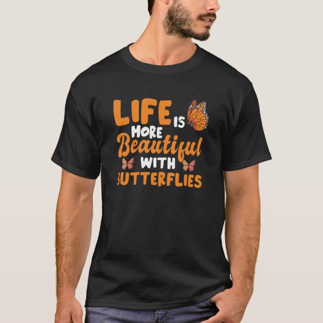 Camiseta Borboleta Monarca (Frente)