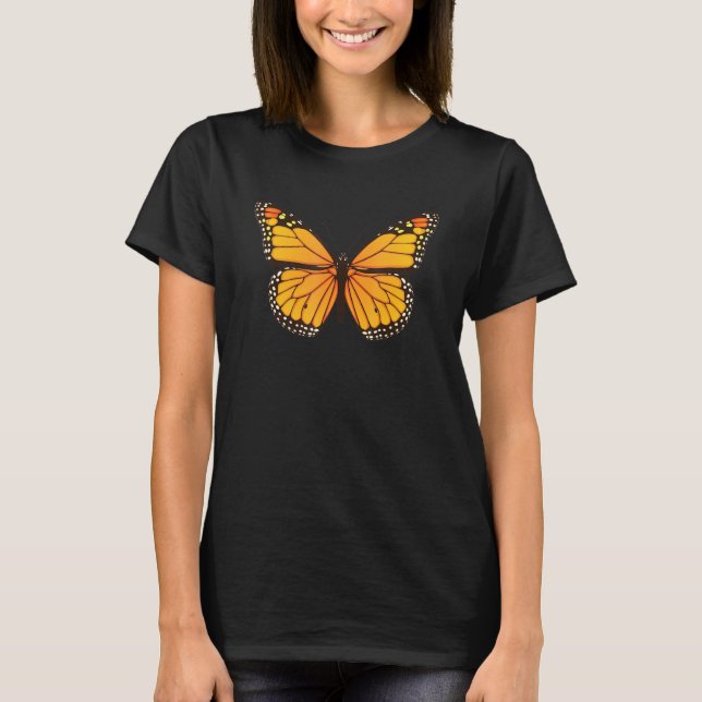 Camiseta Borboleta Monarca Bonita (Frente)