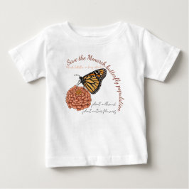 Camiseta Borboleta Monarca Personalizável