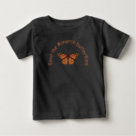 Camiseta Borboleta Monarca Personalizável