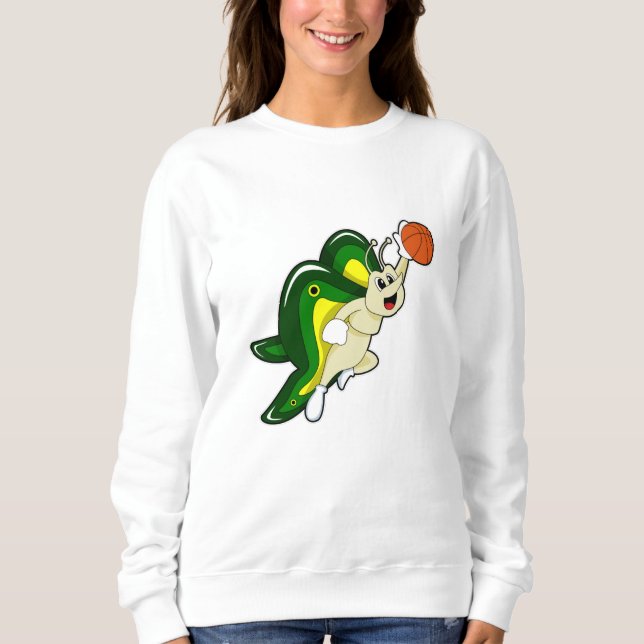 Camiseta Borboleta no basquete (Frente)