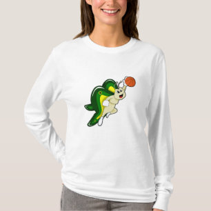 Camiseta Borboleta no basquete