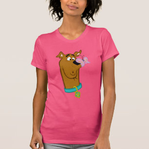 Camiseta Borboleta no Nariz de Scooby-Doo