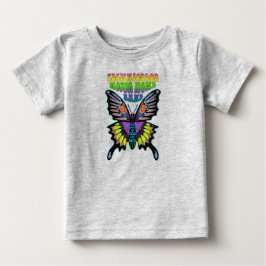 Camiseta Borboleta Psicodélica da Banda TMH