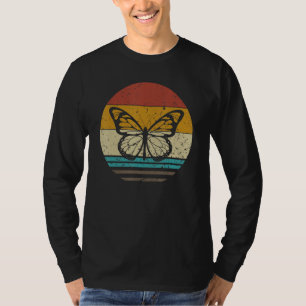 Camiseta Borboleta Retro Insetos Solares Entomologia Monarc