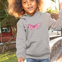 Camiseta Borboleta rosa com Sakura