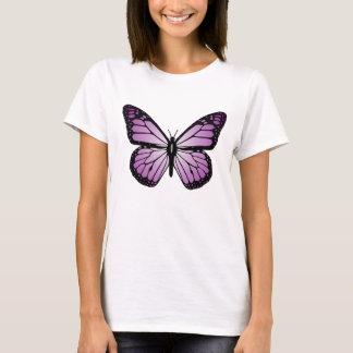 Camiseta Borboleta Roxa