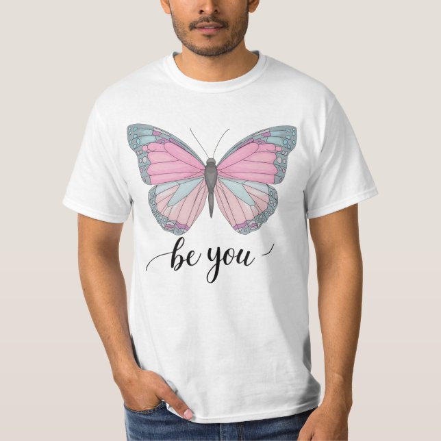 Camiseta Borboleta Seja Você (Frente)
