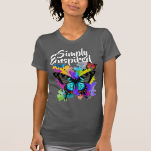 Camiseta Borboleta simplesmente inspirada