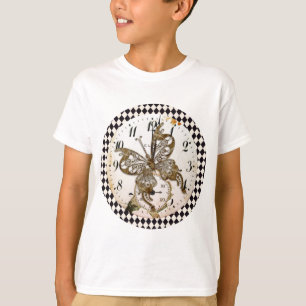 Camiseta Borboleta Steampunk