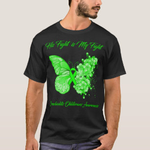 Camiseta Borboleta Sua Luta É Minha Luta Bronquiolite Obli