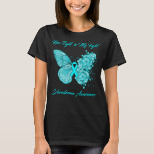 Camiseta Borboleta Sua Luta É Minha Luta Escleroderma