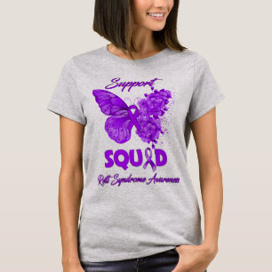 Camiseta Borboleta Suporta Sindroma de Retenção de Esquadrã