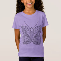 Borboleta tropical inspirada do design