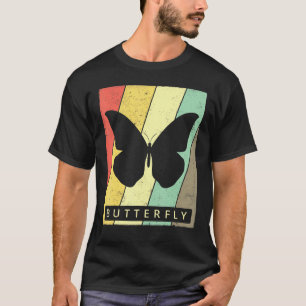 Camiseta Borboleta Vintage Retro Animal
