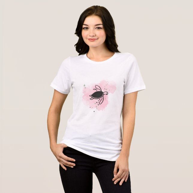 Camiseta Borboleta Whimssplash - Artística (Frente Completa)