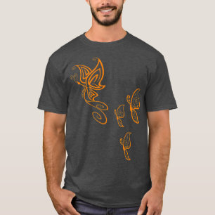 Camiseta Borboleta Y2K Grunge Estético Fairycore Fairy Cor