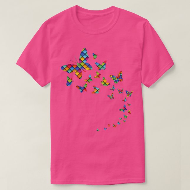Camiseta Borboletas2 (Frente do Design)