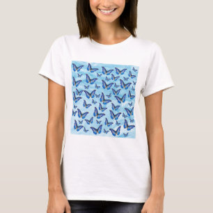 Camiseta Borboletas Azuis