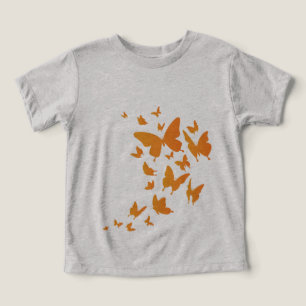 Camiseta Borboletas Bella + Canvas Tri-Blend