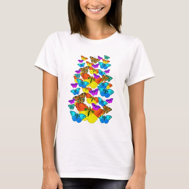 Camiseta Borboletas, Borboletas! (Frente)