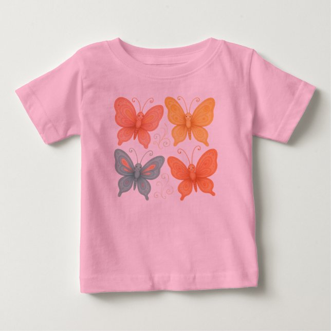 Camiseta Borboletas Caprichosas  (Frente)