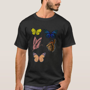 Camiseta Borboletas coloridas