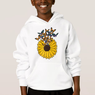 Camiseta Borboletas de girassol
