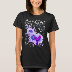Camiseta Borboletas E Beija-flores Encontram O Jardim Butte