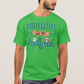 Camiseta Borboletas é minha citação de Design analgésico
