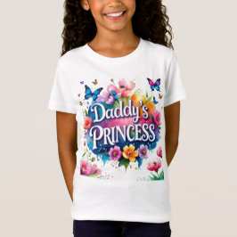 Camiseta Borboletas e Pais princesa