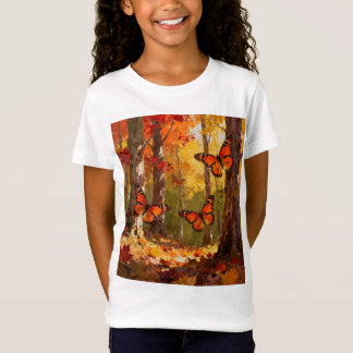 Camiseta Borboletas na Floresta