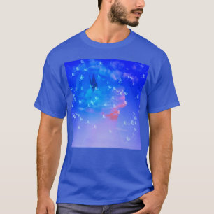 Camiseta Borboletas na minha cabeça