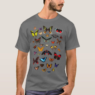 Camiseta Borboletas por toda parte