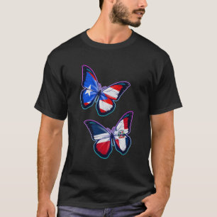 Camiseta Borboletas República Dominicana E Bicultura Porto