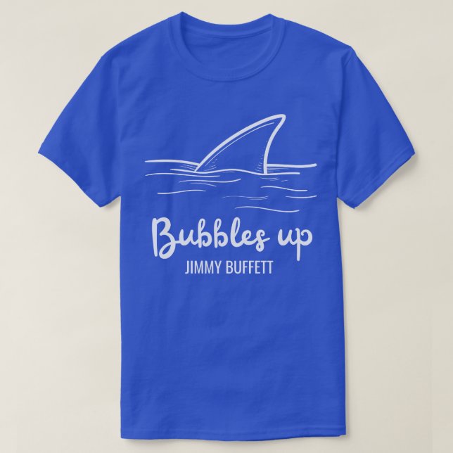 Camiseta borbulha no jimmy buffett TShirt (Frente do Design)