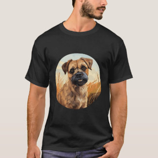 Camiseta Borda Cachorro Cachorro Cachorro Cachorro Cachorro