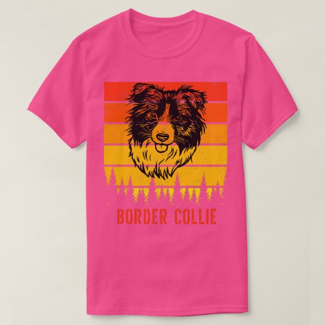 Camiseta Borda Cachorro Passa O Sol Para Pai Mãe Pai Gi (Frente do Design)