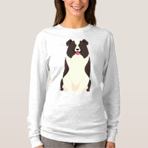 Camiseta Borda Collie Dog