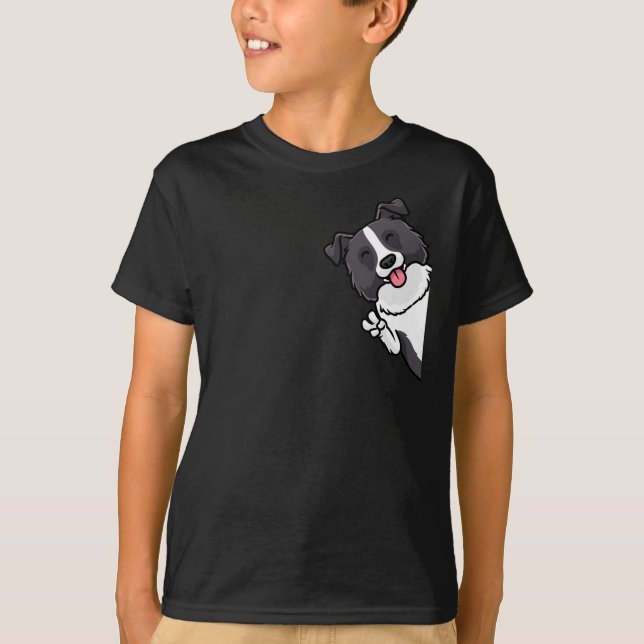 Camiseta Borda Collie Dog (Frente)