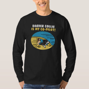 Camiseta Borda Collie É Meu Cão Piloto