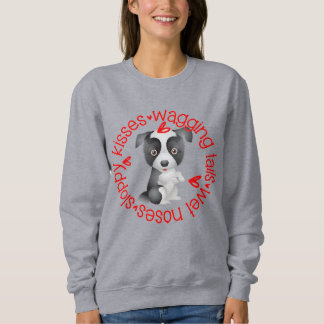 Camiseta Borda Collie, Kisses Doce
