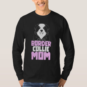 Camiseta Borda Collie Mãe Borda Cachorro Collie