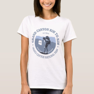 Camiseta Borda do Grand Canyon para orlarar a fuga (BG)