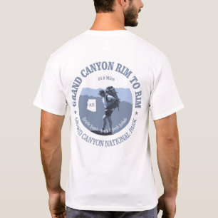 Camiseta Borda do Grand Canyon para orlarar a fuga (BG)