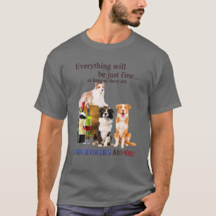 Camiseta Borda Engraçada Estilo Retroativo Do Collie Presen