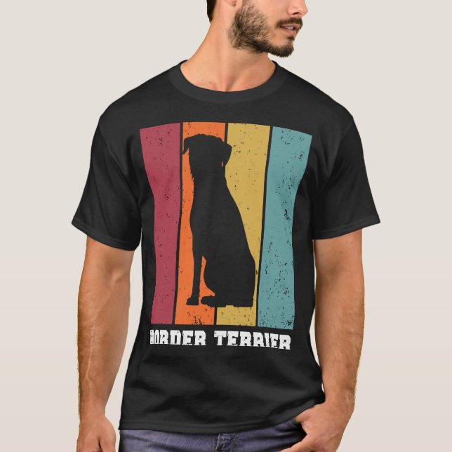 Camiseta Borda Terrier Vintage 1 (Frente)